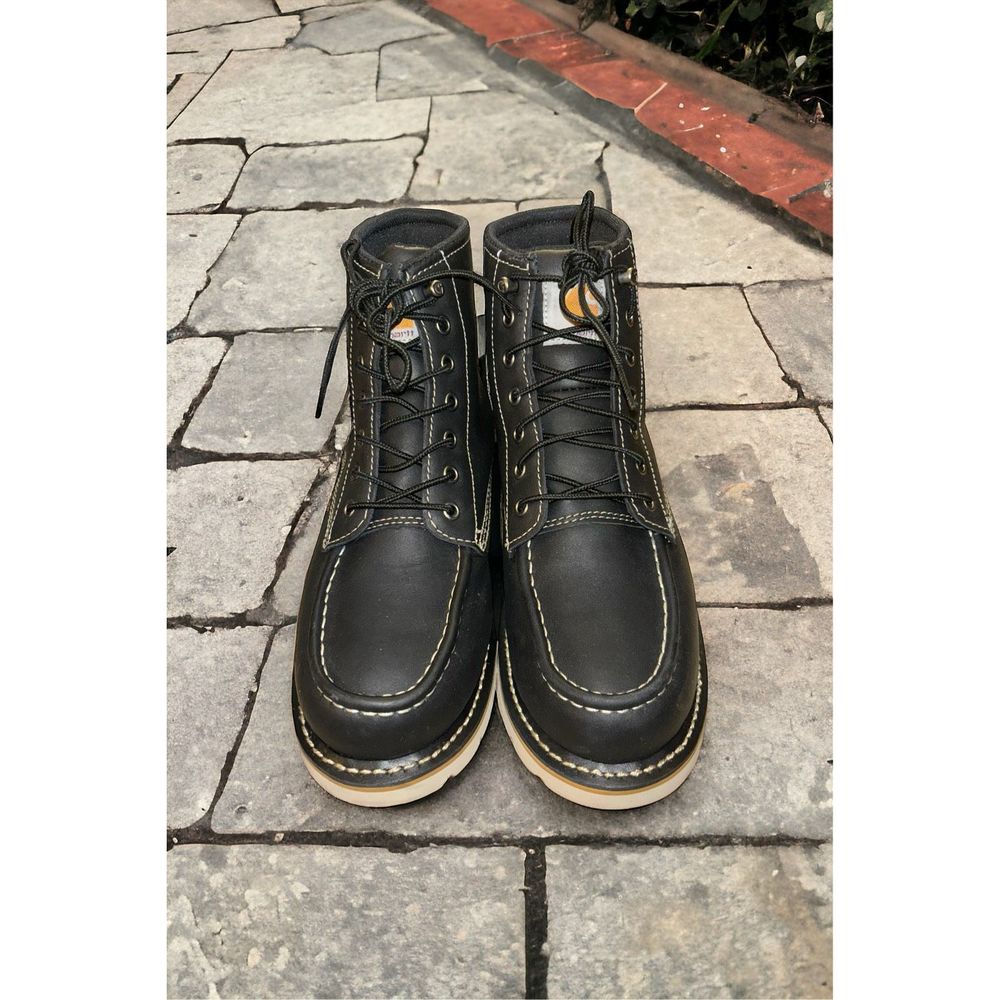 Carhartt Men's 6" Soft Toe Waterproof Wedge Boot Style CMW6191